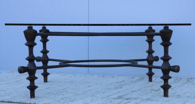  Diego Giacometti Diego Giacometti Style Large Coffee Table