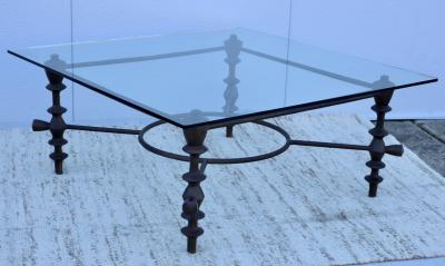  Diego Giacometti Diego Giacometti Style Large Coffee Table
