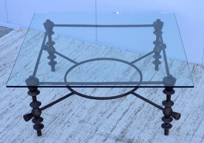  Diego Giacometti Diego Giacometti Style Large Coffee Table