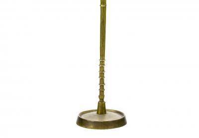  Diego Giacometti Giacometti style solid gold bronze work of art floor lamp