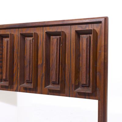  Dillingham Dillingham Mid Century Pecky Cypress King Headboard
