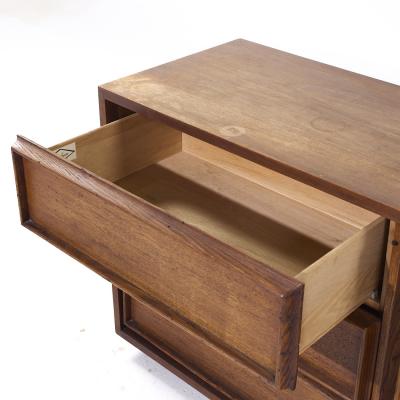  Dillingham Dillingham Mid Century Pecky Cypress Lowboy Dresser