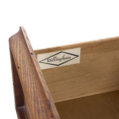  Dillingham Dillingham Mid Century Pecky Cypress Lowboy Dresser