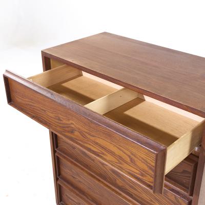  Dillingham Dillingham Mid Century Pecky Cyprus 5 Drawer Dresser