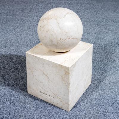  Dino Gavina Studio Simon Dino Gavina Marble Sculture mod Altare Della Buona Fortuna