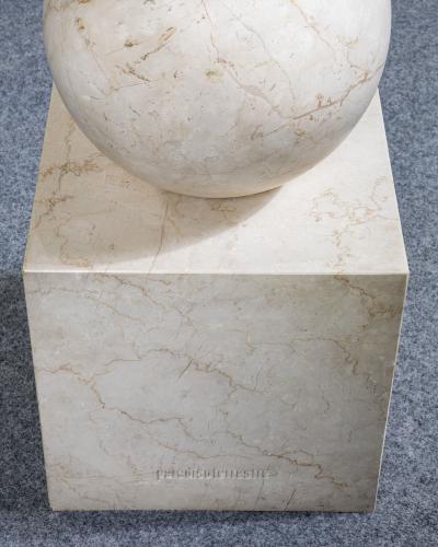 Dino Gavina Studio Simon Dino Gavina Marble Sculture mod Altare Della Buona Fortuna