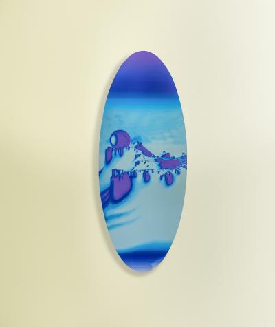  Dino Gavina Studio Simon Dino Gavina Wall Mirror Manderbolt A Tribute to the Unknown Scientist