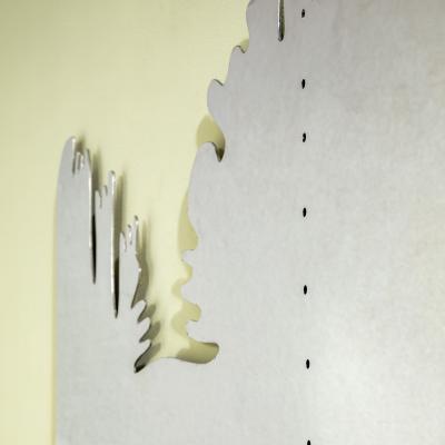  Dino Gavina Studio Simon Dino Gavina and Lucio Fontana Wall Panel Mirror