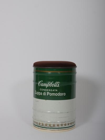 Dino Gavina Studio Simon Dino Gavina for Studio Simon Andy Warhol Campbell s Soup Can Stool Italy 1971