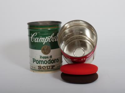  Dino Gavina Studio Simon Dino Gavina for Studio Simon Andy Warhol Campbell s Soup Can Stool Italy 1971