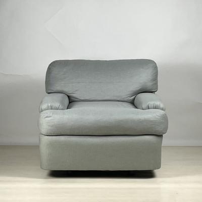  Directional Comfortable Lounge Chair and Ottoman by Milo Baughman for Directional