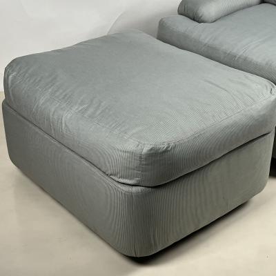  Directional Comfortable Lounge Chair and Ottoman by Milo Baughman for Directional