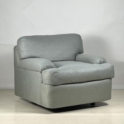  Directional Comfortable Lounge Chair and Ottoman by Milo Baughman for Directional