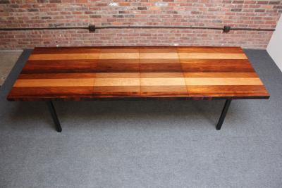  Directional Mixed Woods Gallery One Dining Table by Milo Baughman for Directional