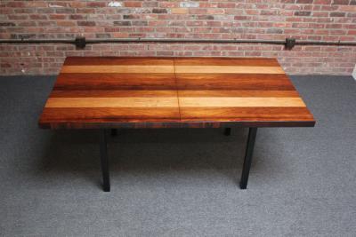  Directional Mixed Woods Gallery One Dining Table by Milo Baughman for Directional