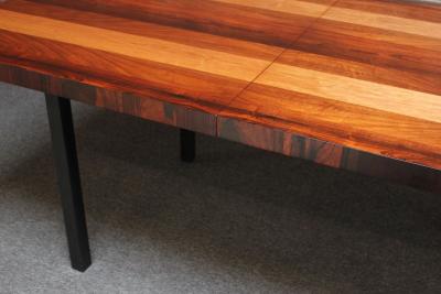  Directional Mixed Woods Gallery One Dining Table by Milo Baughman for Directional