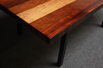  Directional Mixed Woods Gallery One Dining Table by Milo Baughman for Directional
