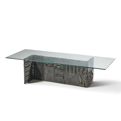  Directional Paul Evans for Directional PE70 Mid Century Signed Resin Coffee Table