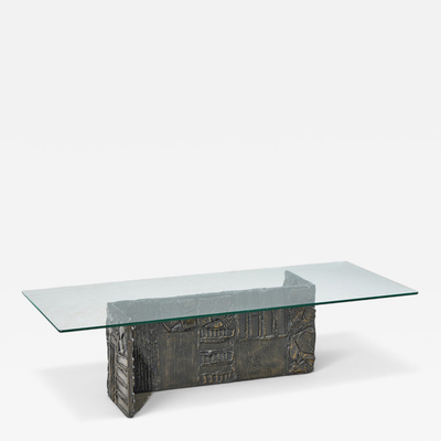  Directional Paul Evans for Directional PE70 Mid Century Signed Resin Coffee Table