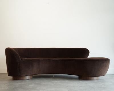  Directional Serpentine Sofa by Vladimir Kagan for Directional C 1970s