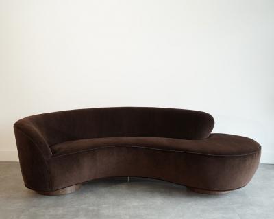  Directional Serpentine Sofa by Vladimir Kagan for Directional C 1970s