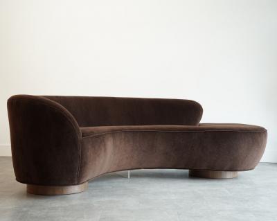  Directional Serpentine Sofa by Vladimir Kagan for Directional C 1970s