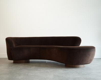  Directional Serpentine Sofa by Vladimir Kagan for Directional C 1970s