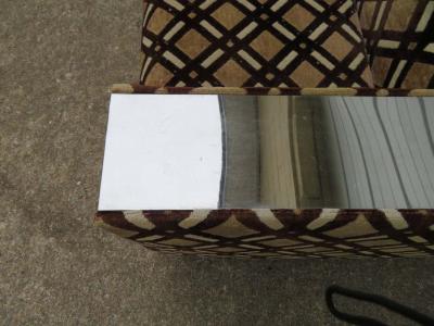  Directional Stunning Paul Evans Chrome Loveseat Sofa Directional Mid Century Modern
