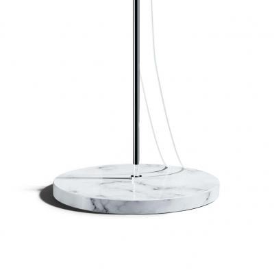  Disderot Alain Richard A23 Metal and Marble Floor Lamp for Disderot