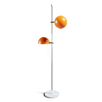  Disderot Alain Richard A23 Metal and Marble Floor Lamp for Disderot