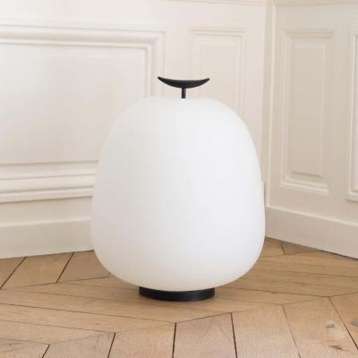  Disderot Large Joseph Andr Motte J13 Table Lamp in Metal and Glass for Disderot