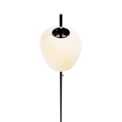  Disderot Large Joseph Andr Motte J14 Floor Lamp in Gunmetal White Marble for Disderot