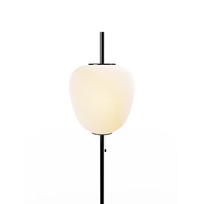  Disderot Large Joseph Andr Motte J14 Floor Lamp in Gunmetal White Marble for Disderot