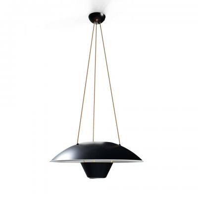  Disderot Michel Mortier M4 Suspension Lamp in Black for Disderot