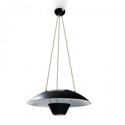  Disderot Michel Mortier M4 Suspension Lamp in Black for Disderot