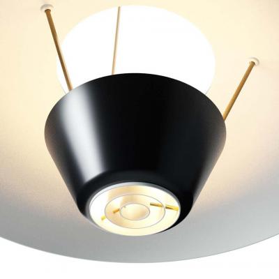  Disderot Michel Mortier M4 Suspension Lamp in Black for Disderot