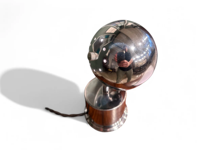  Dominici Rewired Floor Lamp in plated chrome Dominici 1950s Lot 99