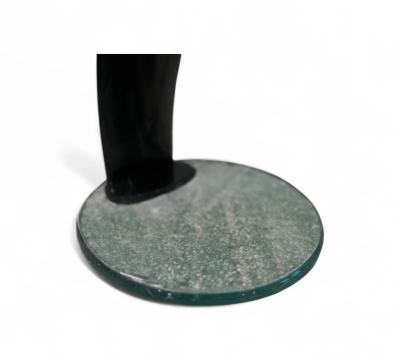  Dominici Table lamp with glass base and painted aluminum structure Enrico Furio Dominici