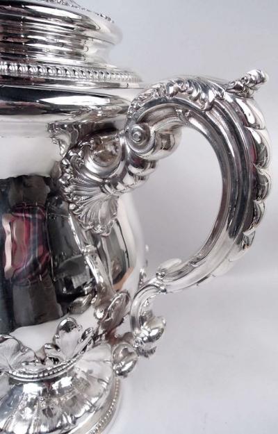  Dominick Haff Very Large American Edwardian Classical 23 Inch Covered Urn 1901