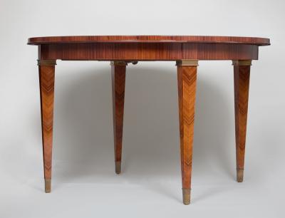  Dominique Art Deco Extendable Dining Table