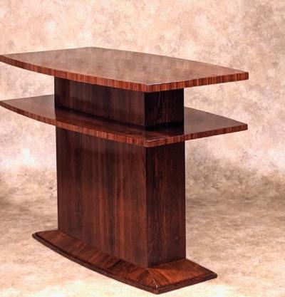  Dominique Dominique Modernist center console table