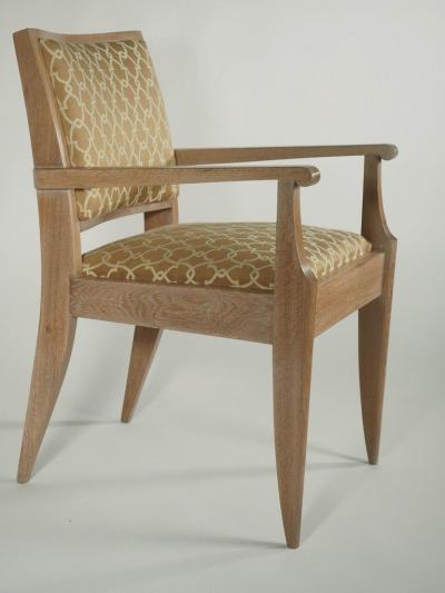  Dominique Dominique Pair of Oak Armchairs