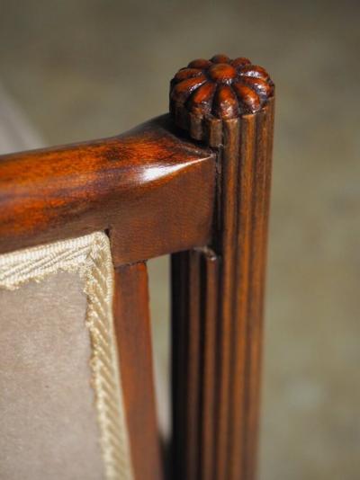  Dominique Dominique single round backed club chair