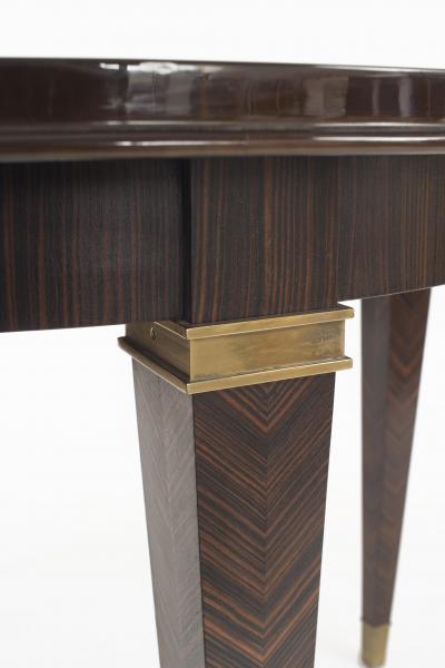  Dominique French Art Deco 1930s Round Dining Table