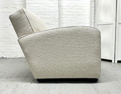  Dominique French Upholstered Lounge Chair Manner of Dominique
