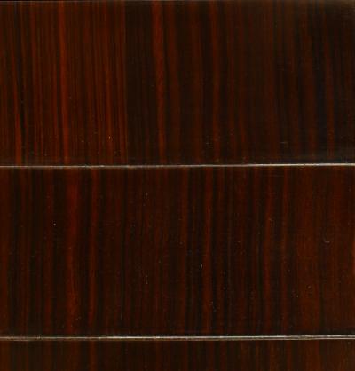  Dominique Pair of French Art Deco Calamander Wood Bookcase Cabinets