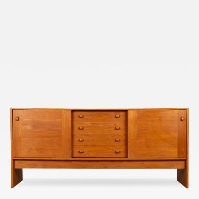  Domino Mobler Mid Century Teak Danish Modern Credenza Sideboard