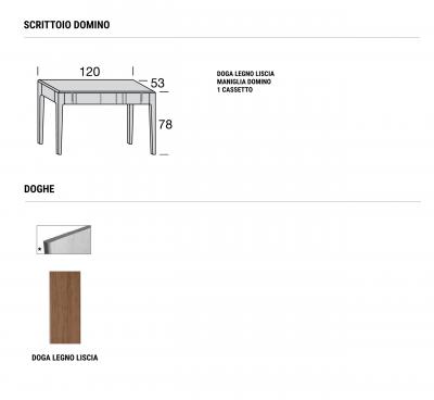 Domus Design Domino Desk Small