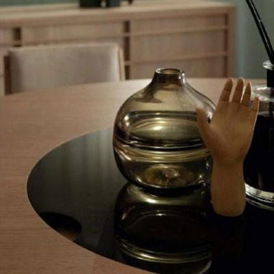  Domus Design Foster Wood Ceramic Table