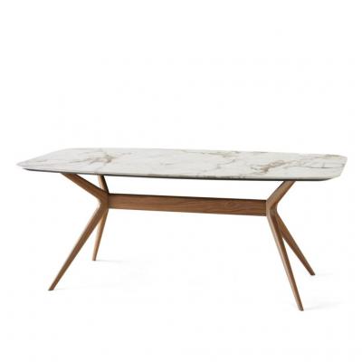  Domus Design Foster Wood Ceramic Table